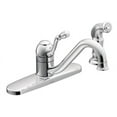 thumbnail image 4 of Moen Lindley One-Handle Low Arc Kitchen Faucet with Side Sprayer, 4 of 4