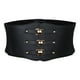 thumbnail image 1 of Cinturón de cintura de cuero ancho vintage Steampunk Corset Accesorios Zulema cinturón de cintura ancha mujer, 1 of 8