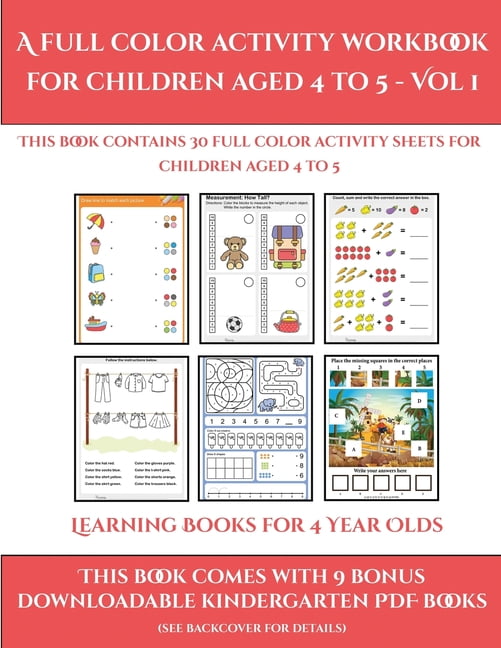 Learning Books for 4 Year Olds Learning Books for 4 Year Olds (A full