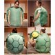 thumbnail image 4 of Almohadas de Concha de Tortuga para Vestir, Disfraz de Animal de Peluche con Peso, Juguete de Peluche, Disfraz Divertido, Almohada de Concha de Tortuga Grande, Suave para Dormir, Cojín,(80cm verde), 4 of 4