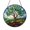 Acrylic 3.5 Inch, variant on Stained Glass Tree Silhouette Window Hanging Art