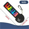 thumbnail image 2 of Mini Electronic Piano Keychain Musical Instrument Toy for Kids Beginners Learning Portable Silicone Keyboard for Music Lovers, 2 of 8