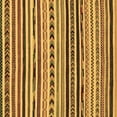 thumbnail image 1 of Ahgly Company Indoor Square Oriental Brown Modern Area Rugs, 3' Square, 1 of 4
