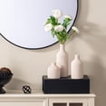 thumbnail image 3 of Ceramic Vase Set 09-white 3-piece Home Table Decor, 3 of 9