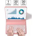 thumbnail image 4 of CUITING Keyboard Case for iPad 10th Generation 10.9-inch 2022  Detachable Bluetooth Keyboard, 4 of 5