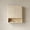 Beige + Plywood+1, variant on 26 Inch Wall Mounted Bathroom Cabinet White Oak Woodgrain Finish Over The Toilet Storage