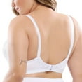 thumbnail image 4 of POINTERTECK Women‘s Plus Size Bra Full Coverage Underwire Unlined Lace Bra, 4 of 10