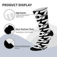 thumbnail image 5 of thosestan 67 Socks for Boys Girls Women Men Six Seven Meme Design Funny Mason 6 7 Creams Drips Baseball Socks, 5 of 8