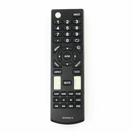 NS-RC4NA-16 Replace Remote Control for Insignia TV NS-32D220NA16 NS-24D220NA16