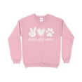 thumbnail image 6 of Peace Love Dogs Sweatshirt, Dog Mama Sweatshirt, Gift for Dog Mom, Dog Mom Sweatshirt, 6 of 9