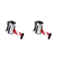 thumbnail image 1 of Inteprter Stanchion Queue Barrier Wall Mount Crowd Retractable Control eter Ribbon Type3 NO3, 1 of 1