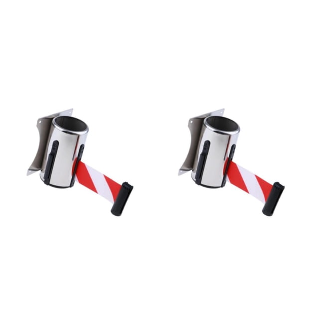 Inteprter Stanchion Queue Barrier Wall Mount Crowd Retractable Control eter Ribbon Type3 NO3