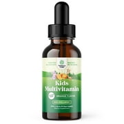 Natures Craft Kids Liquid Multivitamin, Immune Support Supplement, Orange Flavor, 60 ml