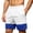 Sky Blue, variant on asjyhkr Basketball Shorts Mens Workout Activewear Elastic Waist Breathable Color Blocked Relaxed Gym Shorts(X-Large,White)