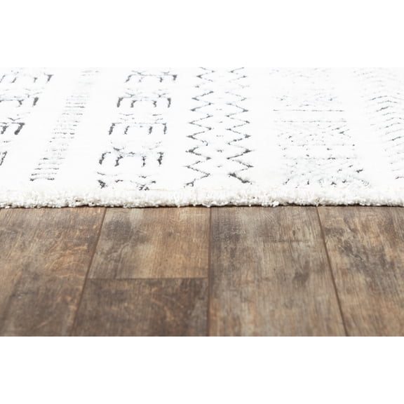 Novogratz Ferris Area Rug, Ivory, 7'6" X 9'6"