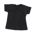 thumbnail image 4 of Camiseta en miniatura para figuras, fácil de usar, camiseta corta para muñecas BJD de 1 a 6 pulgadas. Negro, 4 of 8