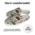 thumbnail image 6 of Kdxio Armadillo Women's Men's Slippers Plush Slip-On House Slipper for Winter Indoor Soft Cushion Non-slip Fluffy Slides Slippers-13, 6 of 7