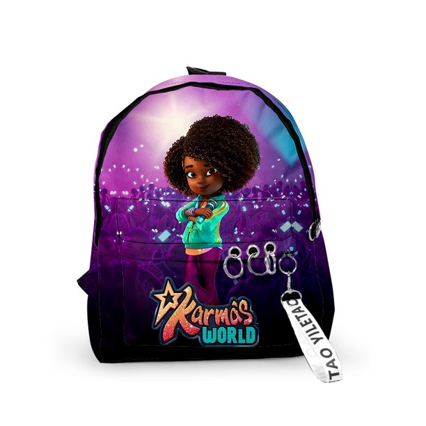 Karma's World Rucksack Cosplay Rucksack Fashion Backpack Funny Student
