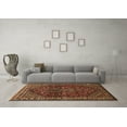 thumbnail image 3 of Ahgly Company Indoor Rectangle Persian Brown Traditional Area Rugs, 2' x 4', 3 of 4