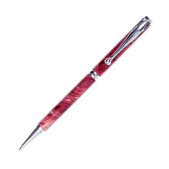 Slimline Twist Pen - Red Maple Burl
