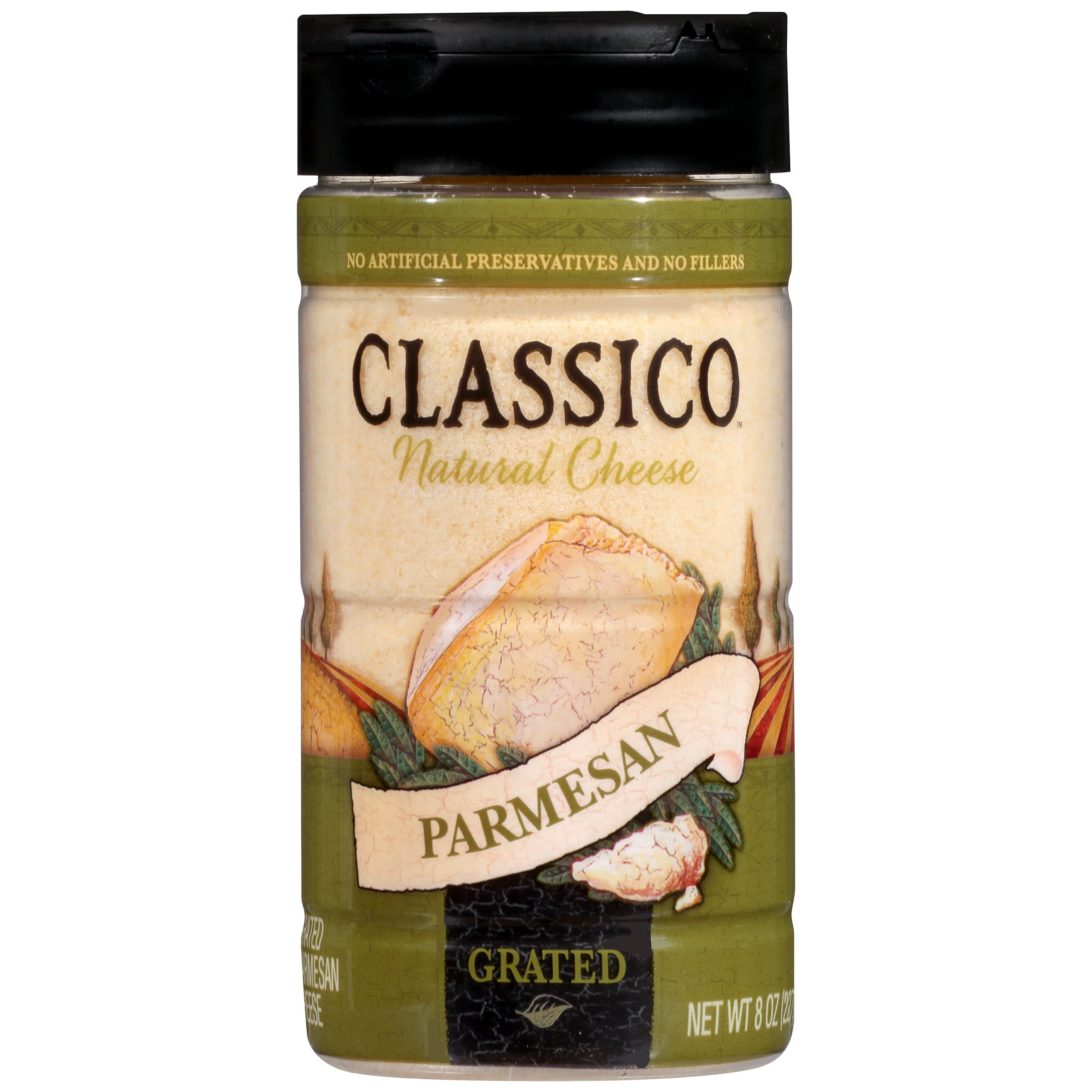 Classico Grated Parmesan Cheese Shaker, 8 Oz by International Gourmet Specialties LLC