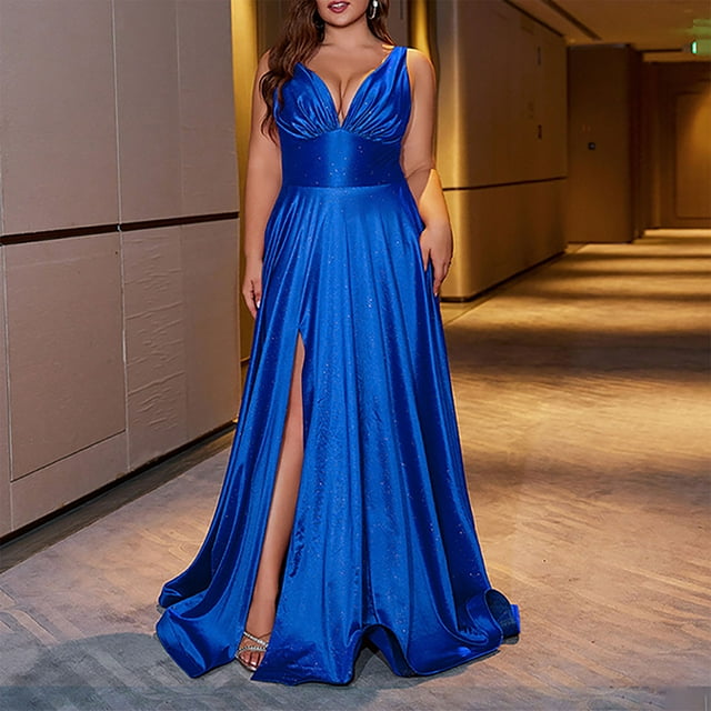 UPPADA Robe de Soirée pour Femmes à Paillettes avec Franges à Pampilles, Col en V, Sans Manches, Bretelles Spaghetti, Robe de Cocktail, Bal de Promo, Mini Robe de Fête, Coupe Ajustée, Froncée, Extensible 2024