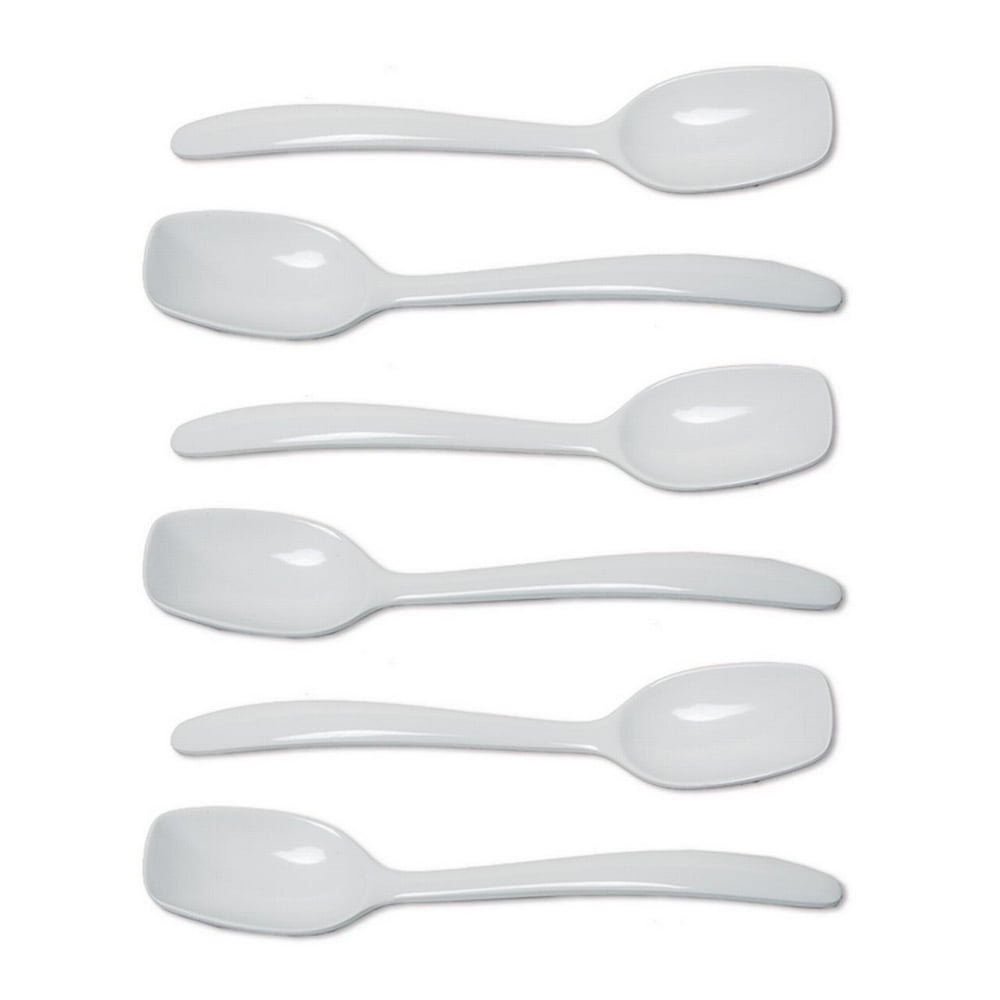 6 Plastic Serving Spoons (Item 115901)