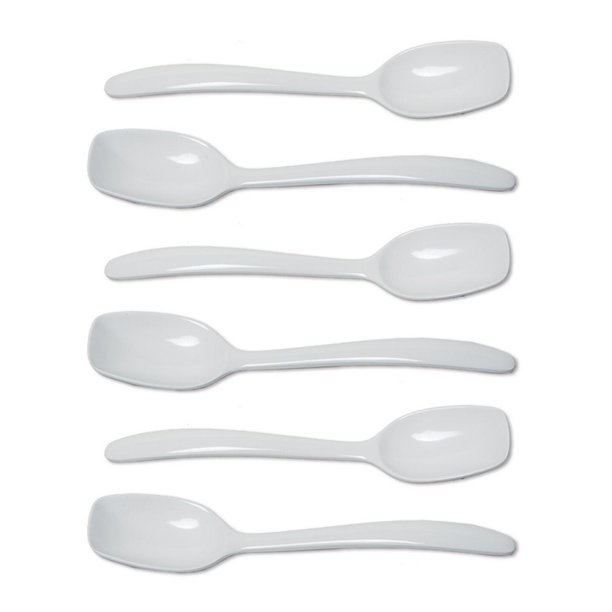 6 Plastic Serving Spoons (Item 115901)