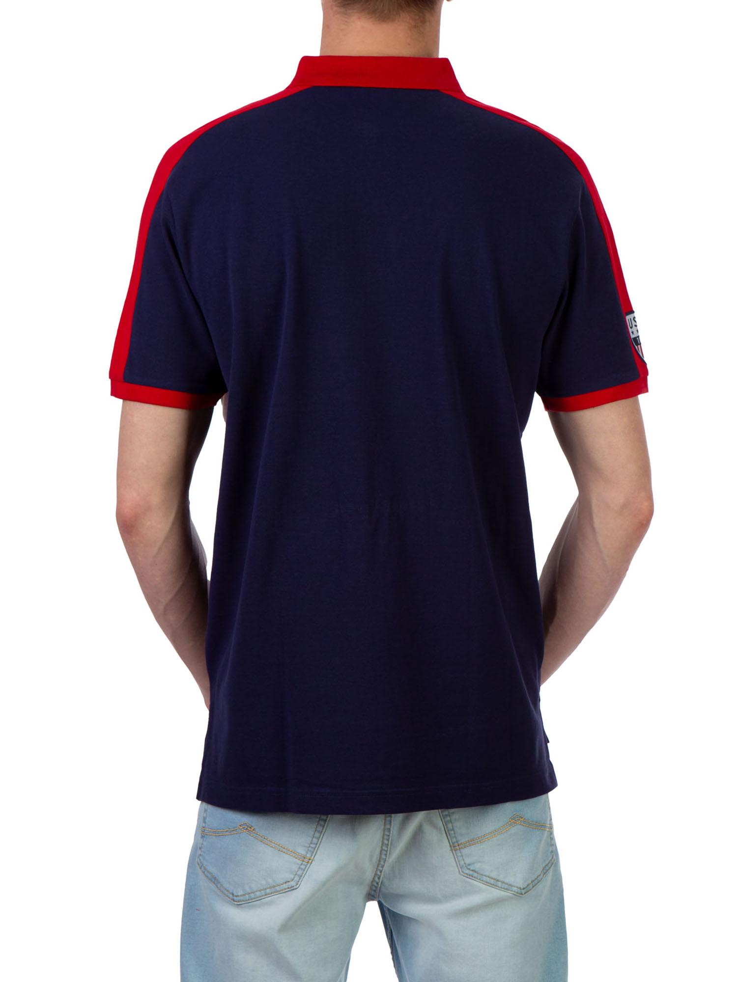 U.S. Polo Assn. Men's Color Block Pique Polo Shirt - image 3 of 3