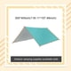 thumbnail image 5 of Eigraketly Toldo de fiesta, lona impermeable, hamaca, tienda de campaña, toldo para acampar, sombrilla, Picnic, turista, mochilero, refugio de playa carpas cian 3*4M Eigraketly OD030464-02, 5 of 6