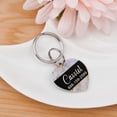 thumbnail image 3 of Anavia Marble Flowers Personalized Round Dog Tag, Collar Pet Tags, Free Engraving Custom Dog Tag, Emergency Dog Tags, Aluminum Tags for Dog or Cat, Pet ID Tags for Dog Ships Next Day! [Heart], 3 of 6