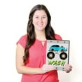 thumbnail image 6 of Big Dot of Happiness Smash and Crash - Monster Truck - Boy Kids Bathroom Rules Wall Art - 7.5 x 10 inches - Set of 3 Signs - Wash, Brush, Flush, 6 of 8