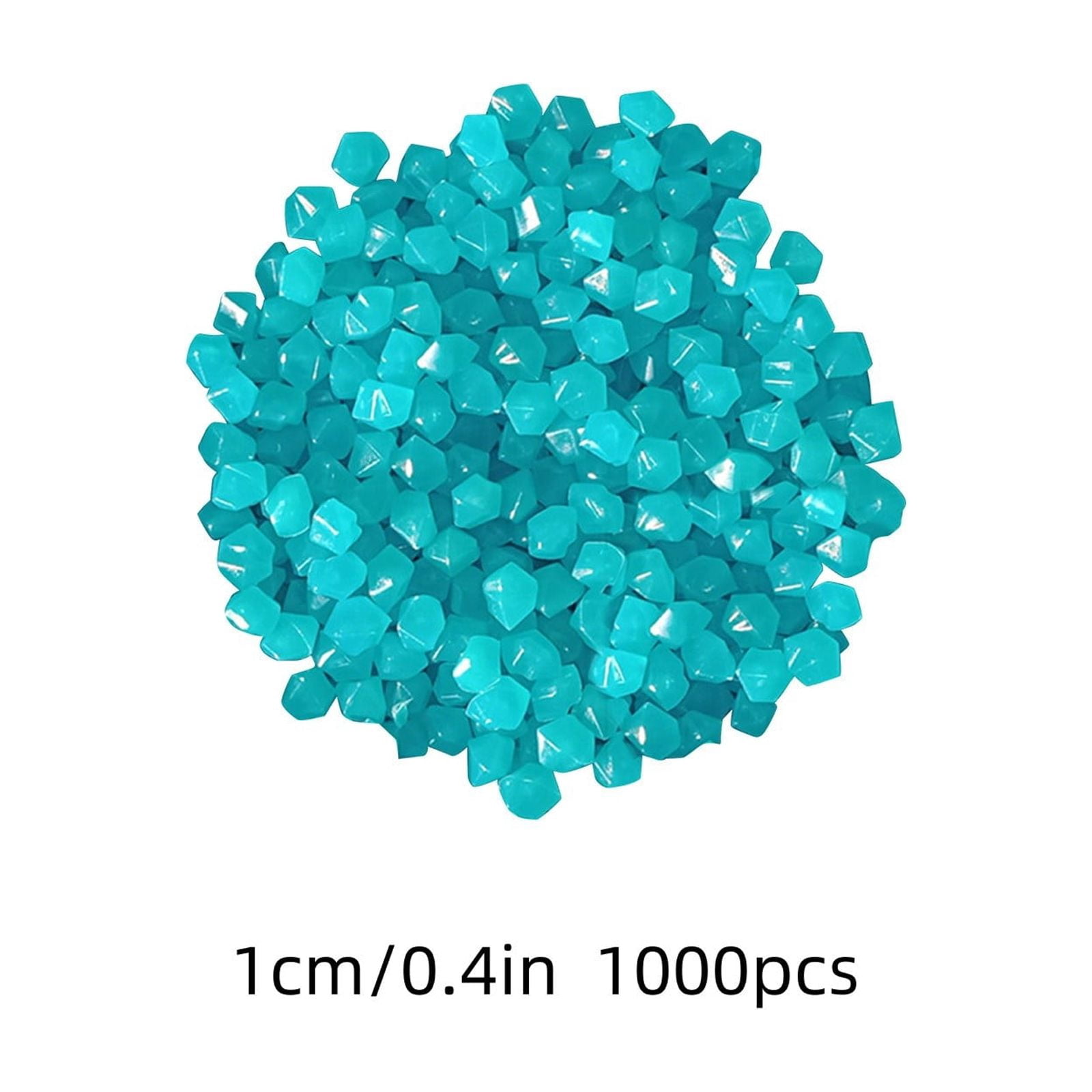 Roiihwy Small Aquarium Gravel Sand, Decorative Fish Tank Gravel, Glow in The Dark Rocks for Vase Fillers, Terrarium, Fairy Garden, Potted Plants