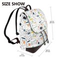 thumbnail image 2 of Balery Easter Rabbit Mochila de Cuero para Mujeres, Gran Capacidad, Bolsa de Viaje Multifuncional, Mochila de Cuero y Bolsa de Hombro para Mujeres, 2 of 4