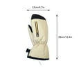 thumbnail image 3 of Penkiiy Heated Mitten,Rechargeable Gloves for Men & Women,Water-Resistant Winter Snow Gloves for Ice Fishing Hunting Camping Khaki, 3 of 9