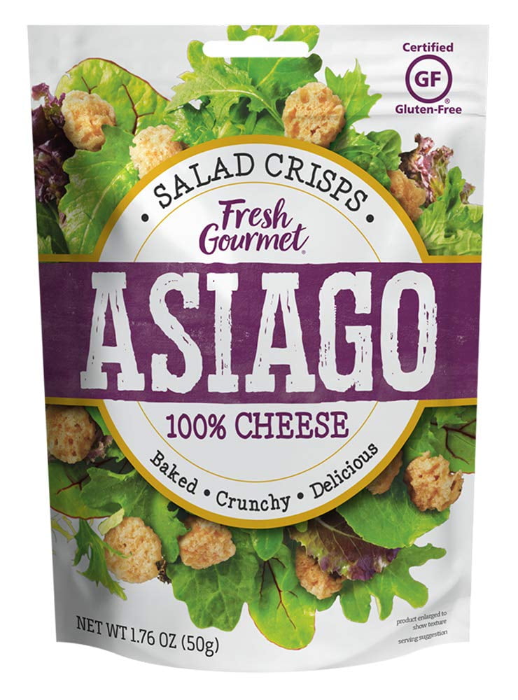 Fresh Gourmet Crunchy Asiago Cheese Crisps, 1.76 oz