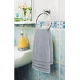 thumbnail image 5 of Utopia Towels 8 Piece Luxury Towel Set, 2 Bath, 2 Hand, and 4 Wash Cloths, 600 GSM Ring Spun Cotton, Highly Absorbent Viscose Stripe Towels, Ideal for Everyday use, Cool Grey, 5 of 8
