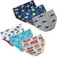 thumbnail image 2 of Boys Fire Truck Underwear Little Kids Rocket Briefs Childrens Cotton Breathable Airplane Panties Toddler Comfort 6 Pack Undies Size 10, 2 of 6