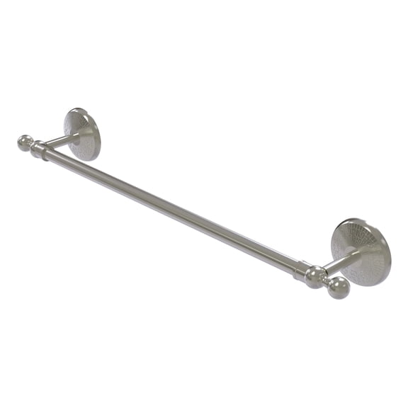 Monte Carlo Collection 24-in Towel Bar in Satin Nickel