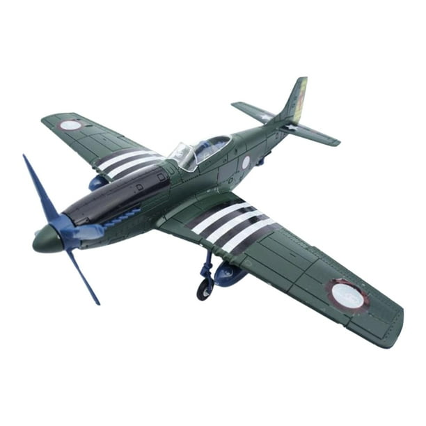 Kits de construcción de aviones a escala 1:48, juguetes de bricolaje para niños, colección educativa, avión verde oscuro
