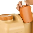 thumbnail image 6 of Hand Washing Station - 20L Large Water Container with Spigot Water Jug for Outdoor Handwashing Emergency, 34.5cm×23.5cm×34cm / 13.38in×9.25in×13.58in, Brown, 1PC, 6 of 9