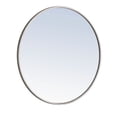 thumbnail image 5 of Metal frame Round Mirror 28 inch Silver finish, 5 of 5