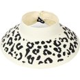 thumbnail image 3 of Womens Beach Straw Sun Hats Ponytail Hole Wide Brim Summer Visor Foldable Hat Sun Protection Packable for Travel Pool, 3 of 5