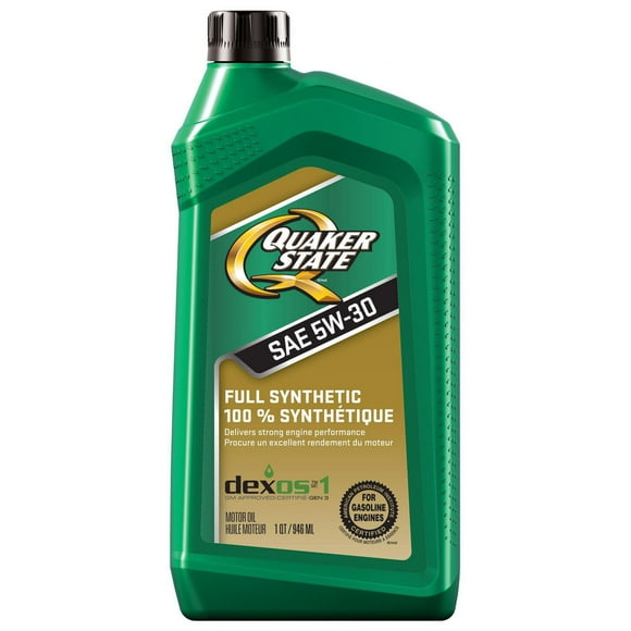 Quaker State Huile moteur entièrement synthétique 5W-30 946 ml QS Synthétique 5W-30 946 ml