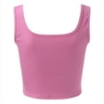 thumbnail image 2 of Vedolay Cute Tops Sleeveless Tank Tops for Women Silk Summer Camisole Tops V Neck Sleevele,Pink S, 2 of 5