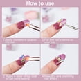 thumbnail image 4 of 3D Nail Art Butterfly Nail Art Rhinestone Diamond Glitter, Diseño novedoso Acrílico Mariposa Nail Art Jewelry Ormromra CPB-DE-LYY454-1, 4 of 5