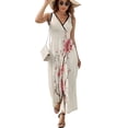 thumbnail image 2 of Japanese Cherry Tree Dress Fashion Boho Beach Long Dresses Female Party Printed Maxi Dress, 2 of 9