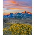 thumbnail image 2 of Fitzharris, Tim 12x13 White Modern Wood Framed Museum Art Print Titled - Sierra Nevada from Buttermilk Road near Bishop-California-USA, 2 of 4