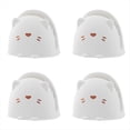 thumbnail image 1 of 4PCS Heat Resistan Guantes de Cocina de Silicona Guantes de Horno Antideslizantes Guantes de Horno Cattoon Forma Guantes para Hornear Aislados B, 1 of 5