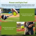 thumbnail image 3 of Softball Spinners Trainer in Pitching Trainer Tools, Pitcher Finger Strength and Skill Aids, Portable Softball Pitching Equipment, 3 of 7